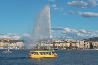 La 2e étape de la descente du Rhône nous emmène à Genève